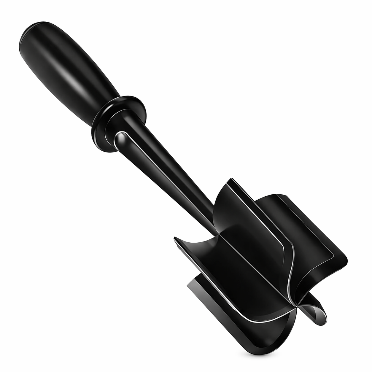 Black 5-blade meat chopper kitchen tool